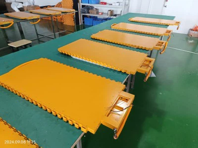 Výroba prenosnej stupnice váhy s nápravou